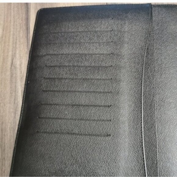 Authentic Louis Vuitton Taiga Leather Desk Agenda Cover - Picture 7 of 14